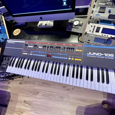 Fully Restored Roland Juno-106 61-Key Programmable Polyphonic Synthesizer - Juno106 Juno 106 image 14