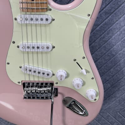 Harley Benton ST-62CC SkunkWerx The Better Benton! Includes Our In-USA Fret Dress and Setup! Shell Pink Beauty image 4