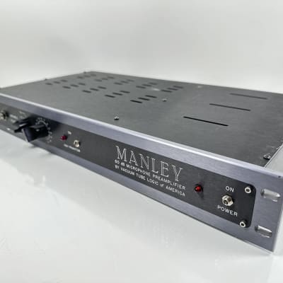 Manley Labs VTL-built 1 1/2U 60dB Reference Mic Preamp (Rare)