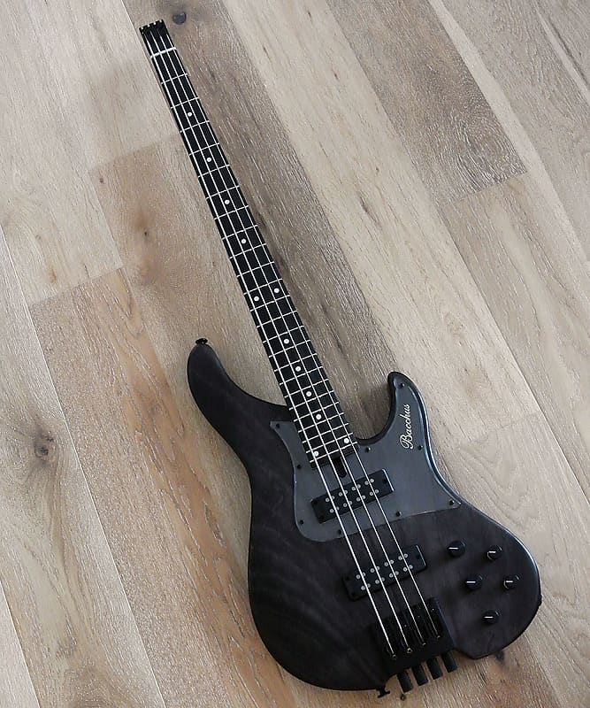 Bacchus Handmade Japan - WOODLINE 4 - HL 24 - 4 string Active headless bass