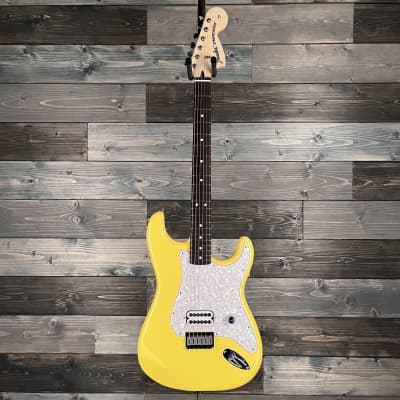Fender Limited Edition Tom Delonge Stratocaster, Graffiti Yellow image 1