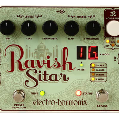 Electro-Harmonix Ravish Sitar Emulation Pedal image 1