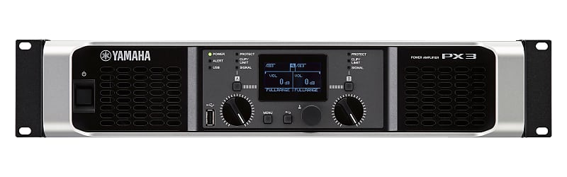Yamaha PX3 Power Amp 500 Watts x 2 at 4 Ohms  			