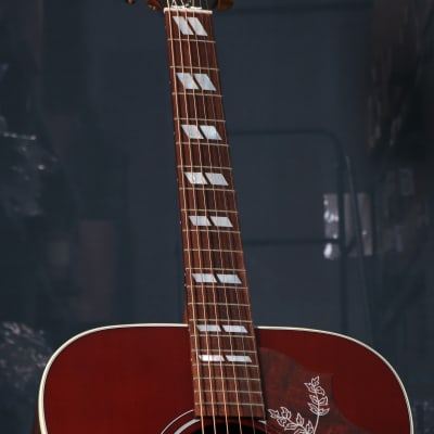 Gibson Hummingbird Studio Satin Rosewood 2023 - Rosewood Burst (serial 3007) image 5