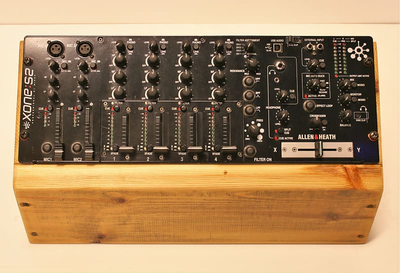 Allen & Heath XONE:S2 DJ Mixer - In Custom Wooden Rack Black