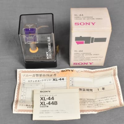 Sony XL 44 Moving Coil Stereo Cartridge W/ Box In Excellent