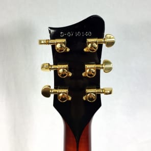 First Act Delia Custom Shop Semi-Hollowbody Electric Guitar image 5