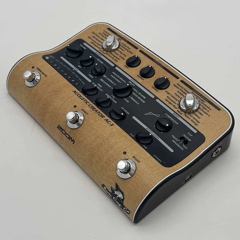 Zoom AC-3 Acoustic Creator DI/Multi-Effect 2010s - Brown Zoom AC-3 Acoustic Creator DI/Multi-Effect 2010s - Brown