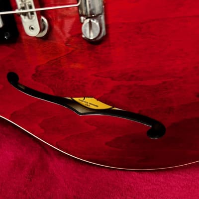 Gibson Gibson ES-335 Jun 2021 Sixties Dot USA Mint 2021 - Cherry Red image 15