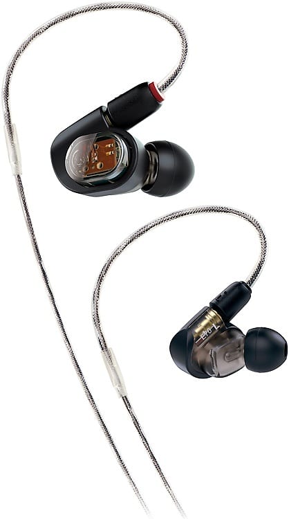 Audio-Technica ATH-E70 Monitor Earphones - Black image 1