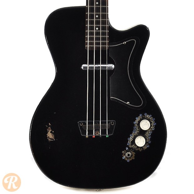 Silvertone 1444 Bass Black 1964 image 1