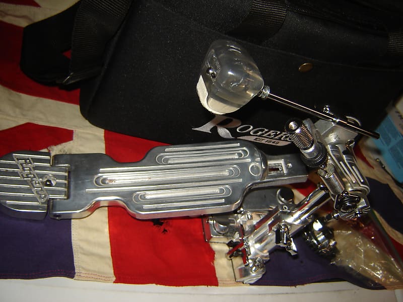 Rogers RP100 dyno matic bass drum pedal. Strap + strap cam Reverb