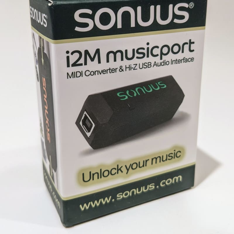 SONUUS i2M musicport - MIDI Converter and Hi-Z USB Audio Interface