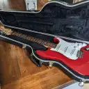 Fender Stratocaster Red 1996-97 Made in Mexico + Hardshell Case