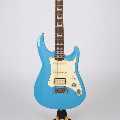 Eminence Professional Skyblue SSH Gloss Electric Guitar image 2