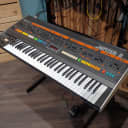 Roland Jupiter-8 61-Key Synthesizer 12-Bit with Encore MIDI and Flight case