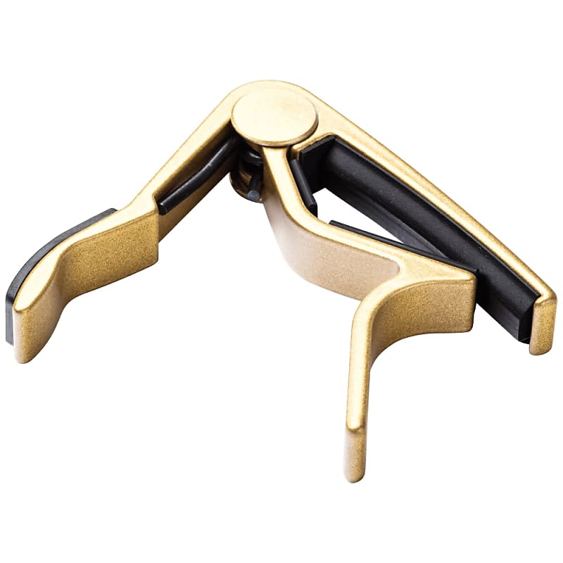 Dunlop Trigger Curved Acoustic Capo 83C - Gold image 1