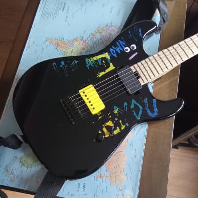 Owned by the artist : Sean Long prototype & touring Charvel Nr #3 