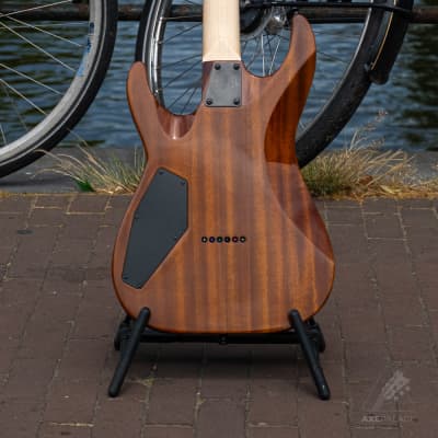 ESP USA M-II Hardtail QM in Purple Haze Sunburst image 5