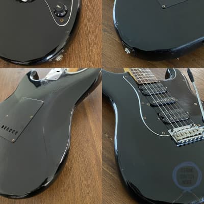 Fernandes Stratocaster, HSH, The Function, 1980s, MIJ, Black image 5