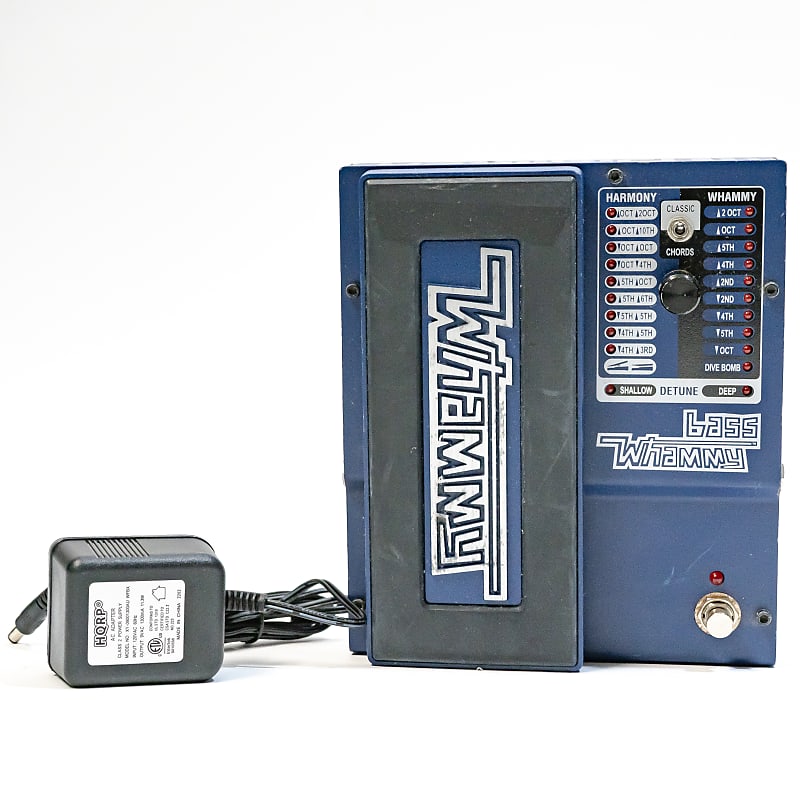 DigiTech Bass Whammy Pitch Shift Bass Effect Pedal Reverb Australia