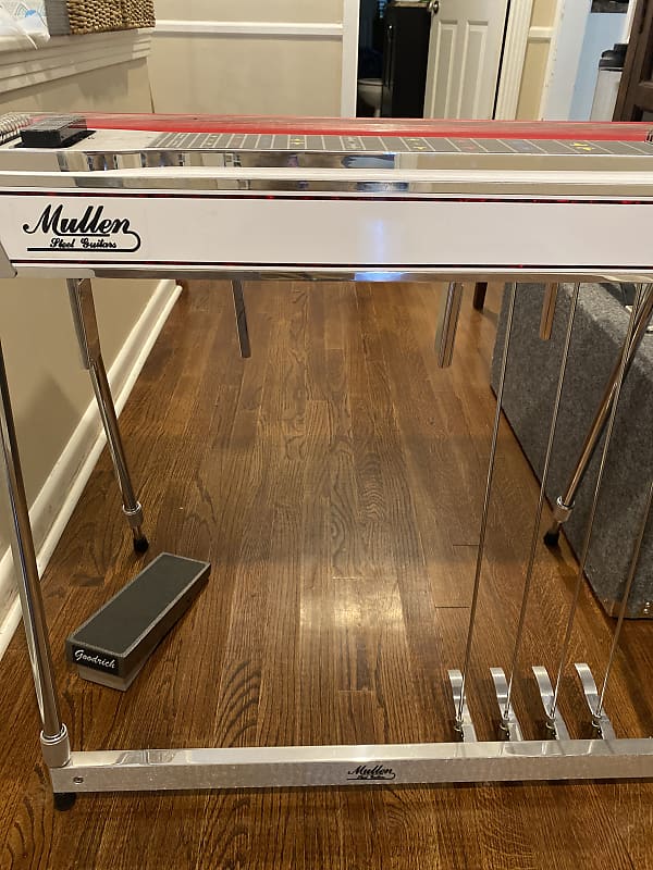 Mullen G2 Pedal Steel Guitar White/Red Reverb