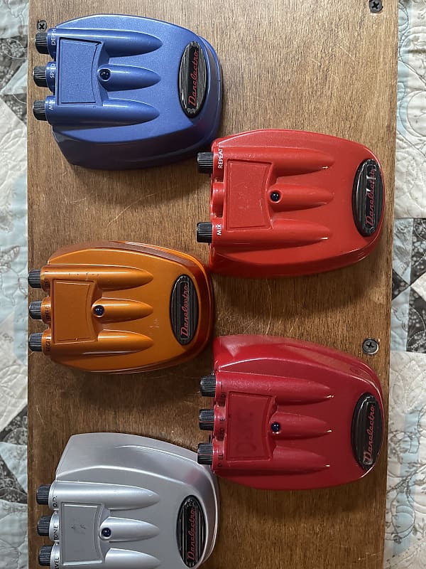 Danelectro mini Fab Pedals Set of 5 2000's Reverb