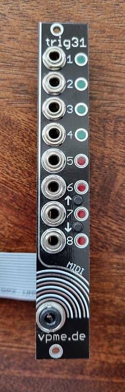 vpme.de trig31 Eurorack Trigger to MIDI module