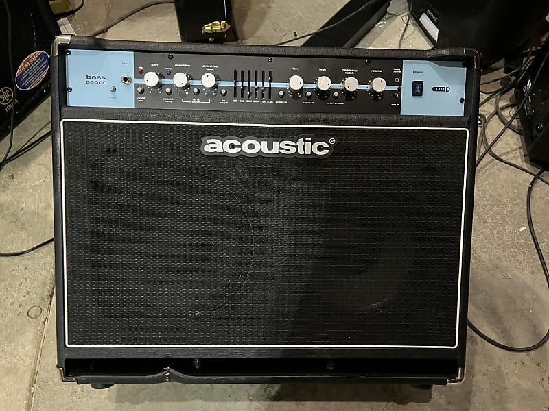 Acoustic B600C 2x10 600W Bass Combo with TiltBack , Reverb