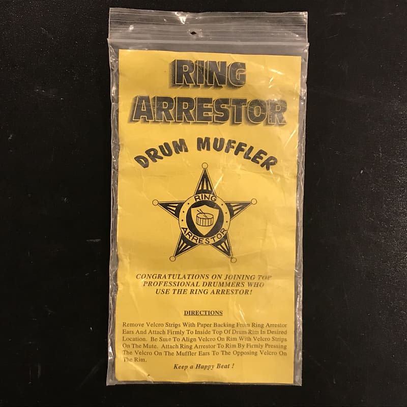 RingArrestor drum muffler Reverb