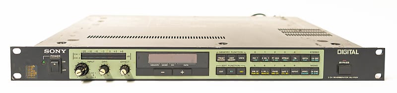 その他 SONY Digital Reverb MU-R201 Sony MU-R201 2 Channel Digital Reverberator Digital Reverb