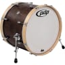 PDP by DW Concept Series Classic Wood Hoop Bass Drum Regular 22 x 16 in. Walnut/Natural