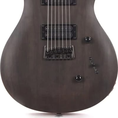 PRS SE Mark Holcomb SVN 7-String Electric Guitar, Walnut Satin w/ Gig Bag image 2