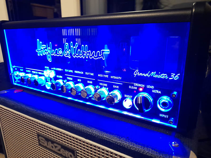 Hughes & Kettner GrandMeister 36 4-Channel 36-Watt Guitar Amp Head 2014 -  2017 - Black