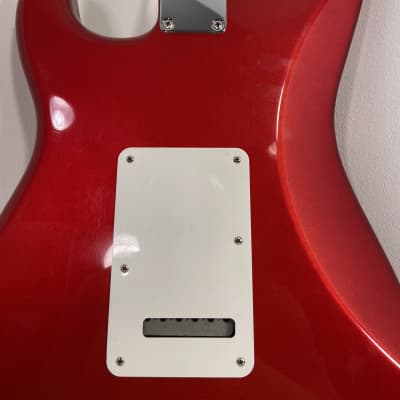 Fender Stratocaster  2008 Candy Apple Red MIM image 11