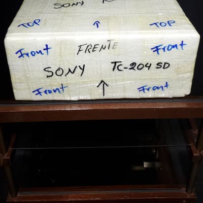 Sony TC-204 SD belt change and speed calibration. – Wired Wood