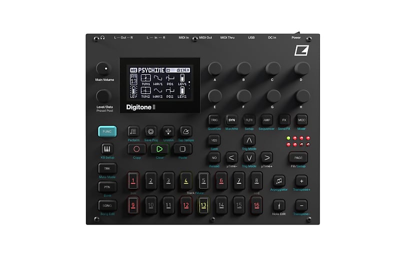 Elektron Digitone II inkl. PL2s Protective Lid Bundle Reverb