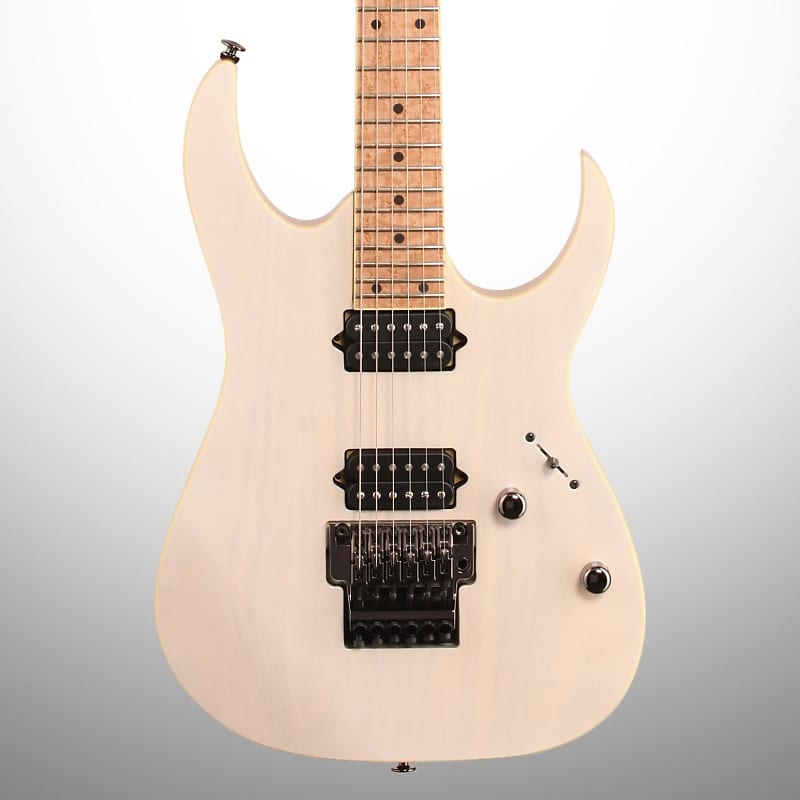 Ibanez RG652AHM Prestige Electric Guitar (with Case), Antique White Blonde image 1