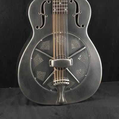 National NRP Steel 14-Fret Resonator Rubbed Finish with Sieve Hole Coverplate image 1