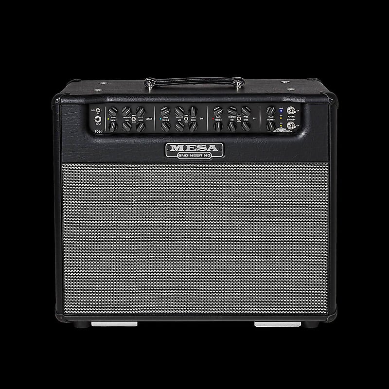 Mesa/Boogie Triple Crown TC-50 Combo Tube Guitar Amplifier Black 50 Watts 1x12" Celestion Vintage 30 image 1