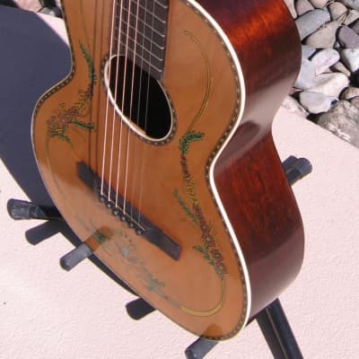Stromberg-Voisinet Parlor Guitar 1920s image 10