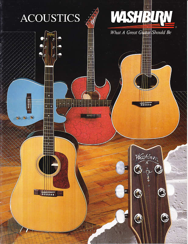 Washburn Catalog Acoustics, 1990's Reverb