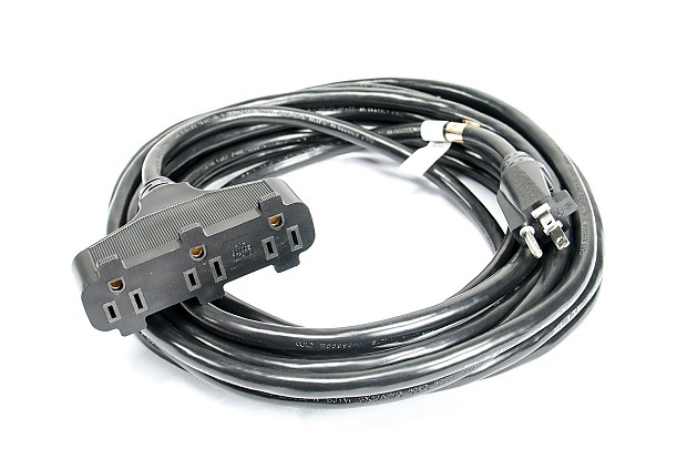 Elite Core Audio SPTT-12-25 Stage Power Triple Tap 12-AWG Power Cable - 25' image 1