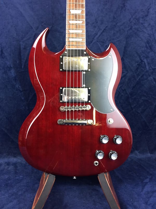 Fujigen FGN NDC10GMH-WR Neo Classic Electric SG Guitar Wine Red in