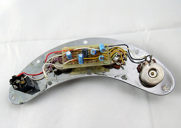 Musicman bass preamp top