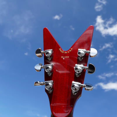 Dean USA Time Capsule ML - Trans Cherry Sunburst 6-String Electric Guitar w/ Hard Case (2023) image 14