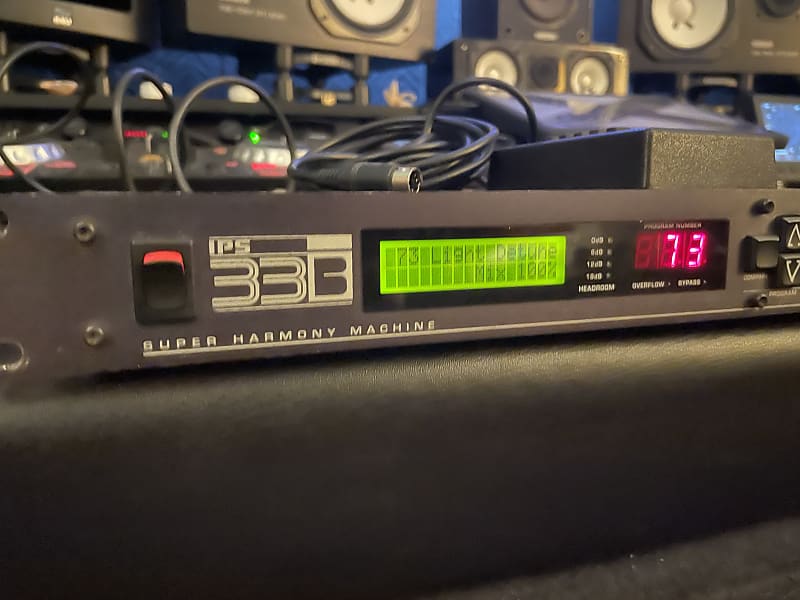 DigiTech IPS33B Super Harmony Machine + Remote Control Reverb