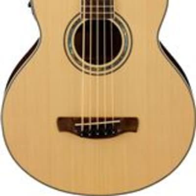 Ibanez AEB105E Acoustic Electric Bass Natural High Gloss image 1