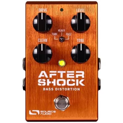 Reverb.com listing, price, conditions, and images for source-audio-aftershock-bass-distortion