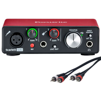 感謝の声続々！ Focusrite Scarlett Solo その他 - www.holdenbrand.com